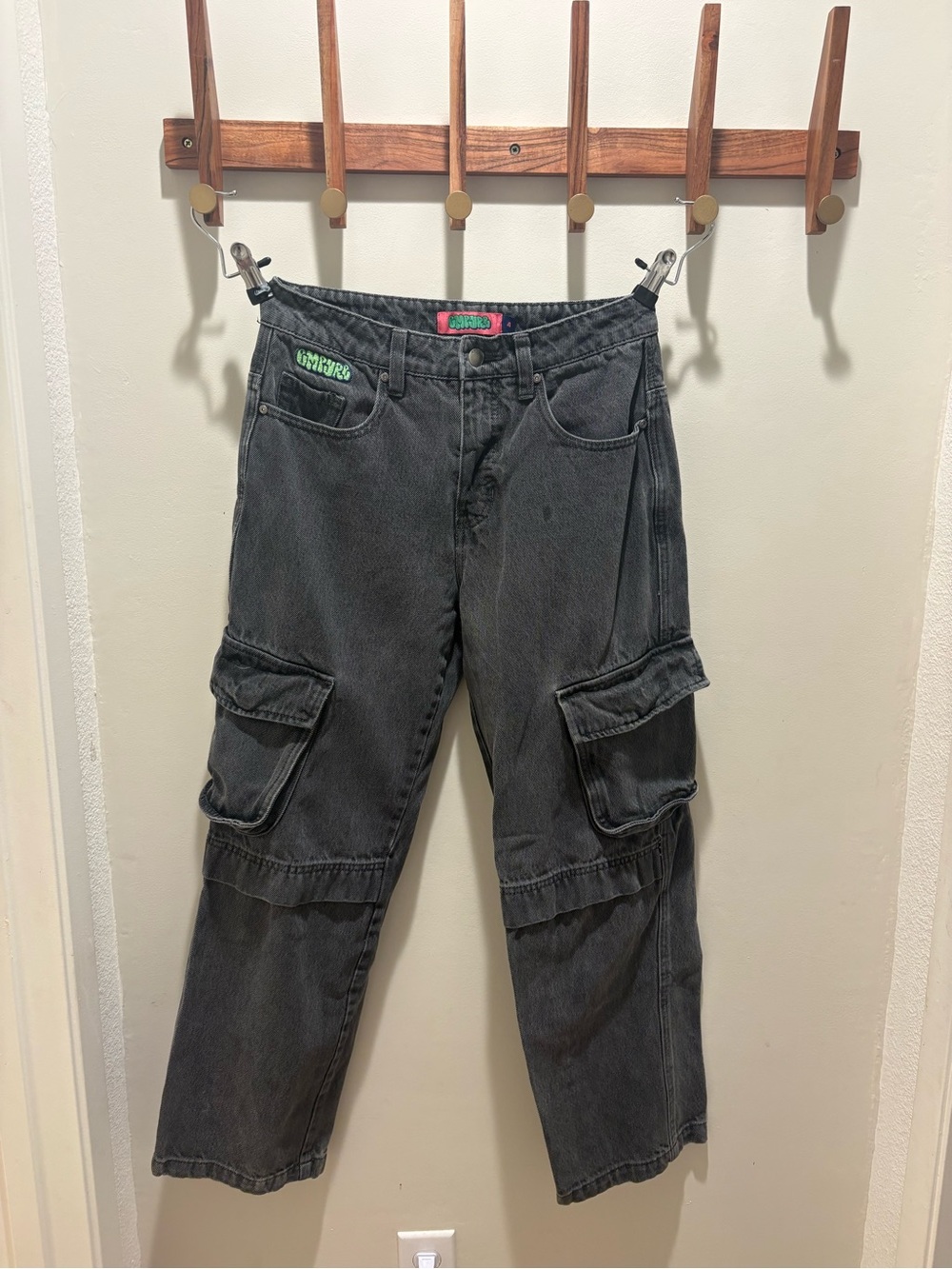 Empyre Brand women’s Black Cargo Jeans